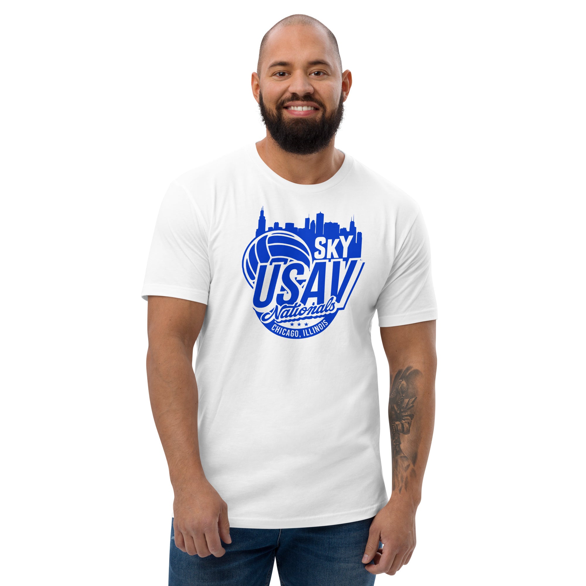 23 USAV Nationals Chicago Short Sleeve T-shirt – Arizona Sky