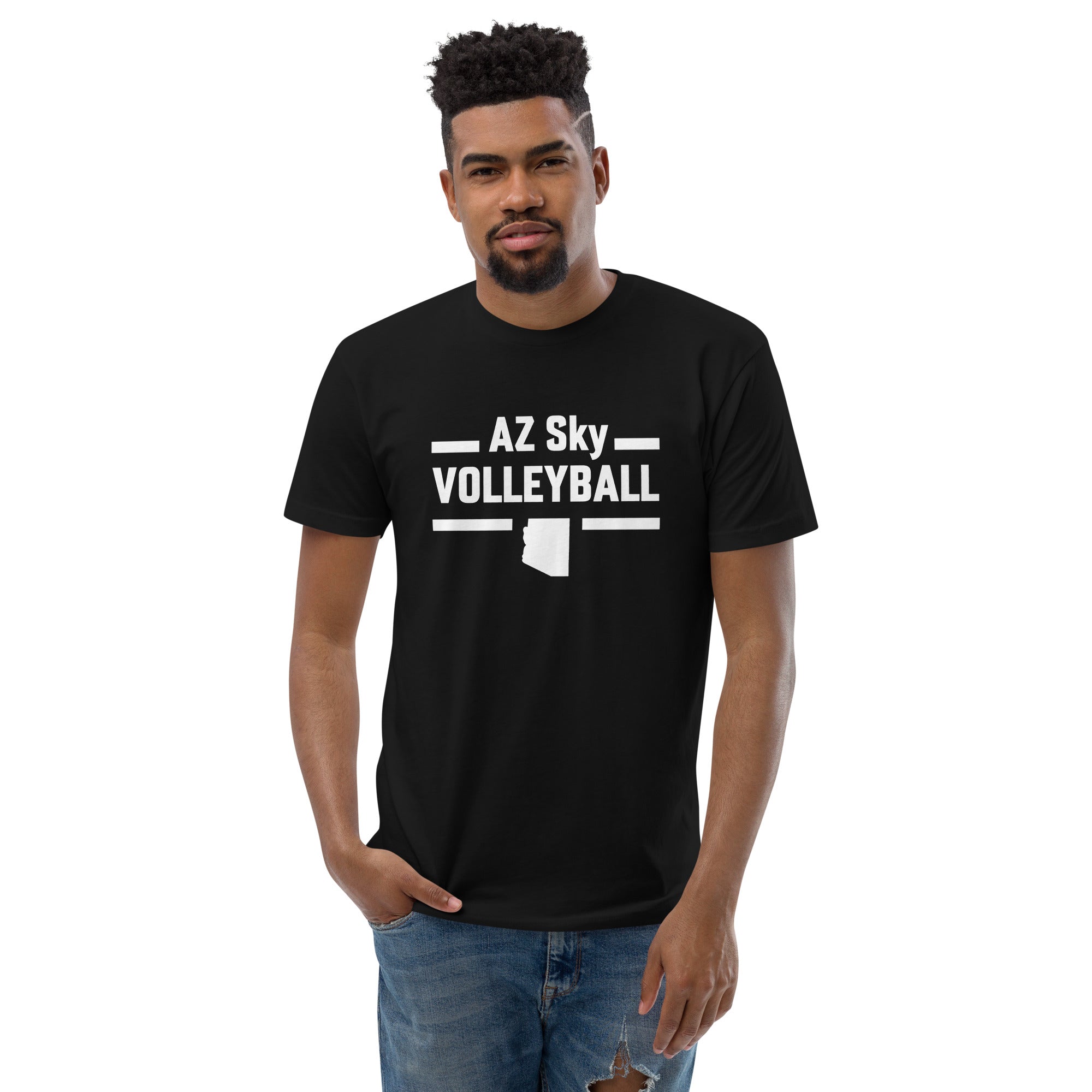 23 USAV Nationals Minneapolis Short Sleeve T-shirt – Arizona Sky