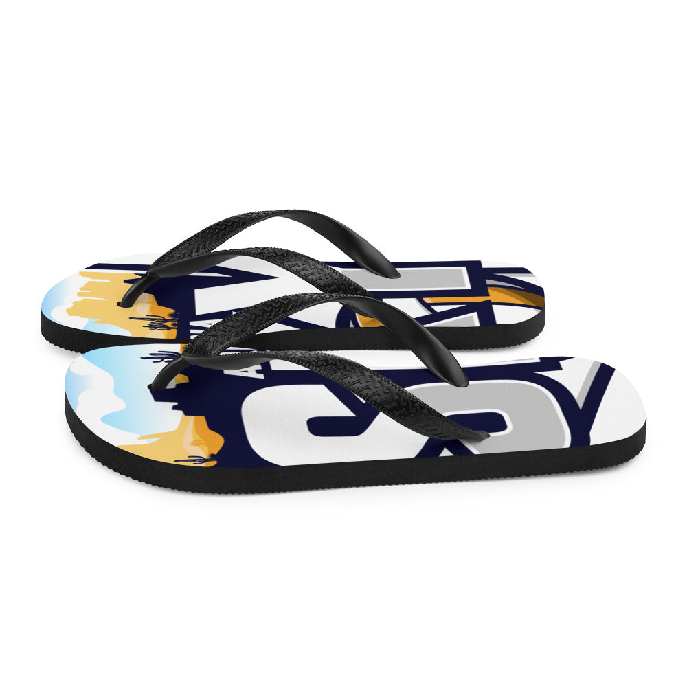 Sky State (color logo) Flip-Flops